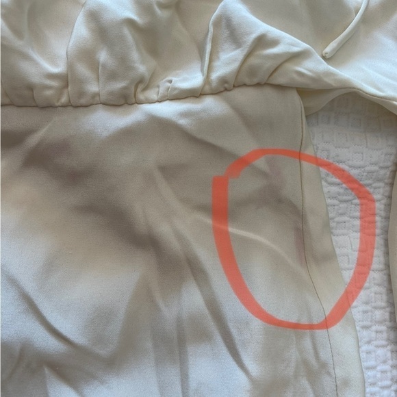 Alexis Wesley One-Shoulder Silk Mini Dress  Cream - Picture 7 of 16